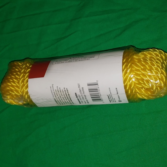 Project Partners 50 ft. Poly Rope Yellow New - Picture 2 of 2